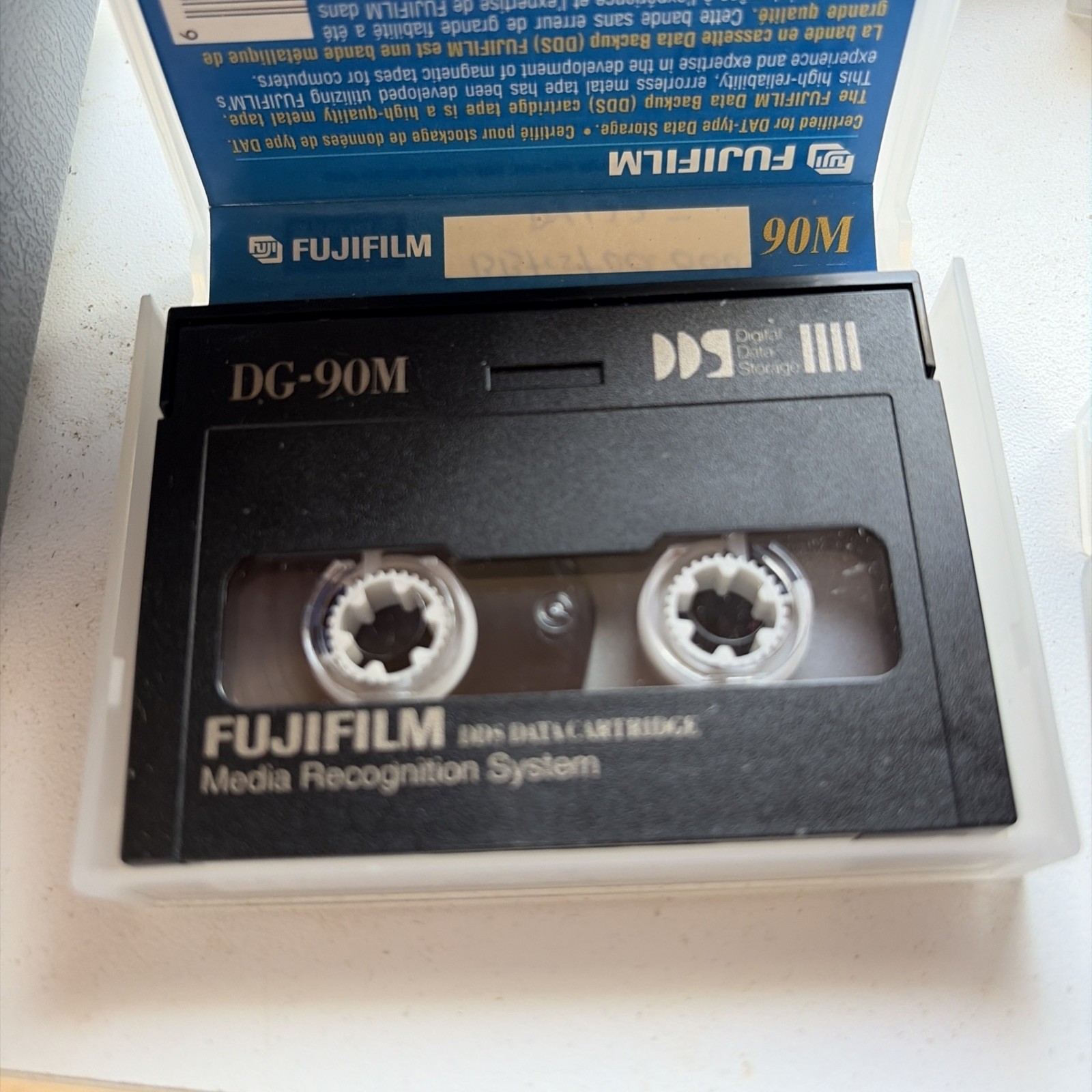 Fujifilm DG-90MAA DDS 4mm Data Cartridge 90m - Qty 10. & 2 Tecmar QTD120-001