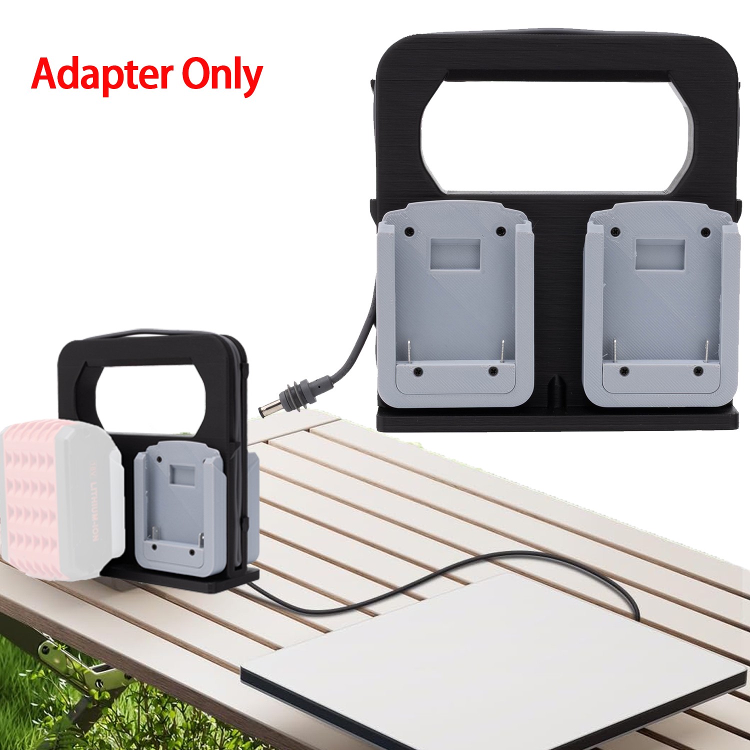 4X For BOSCH 18V GBA Battery Starlink Mini DC Power Adapter Expander for Camping