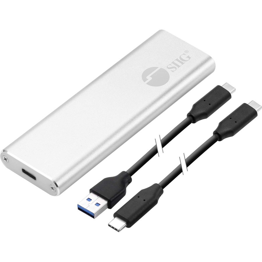 SIIG Drive Enclosure - USB 3.1 Type C Host Interface - UASP Support External -