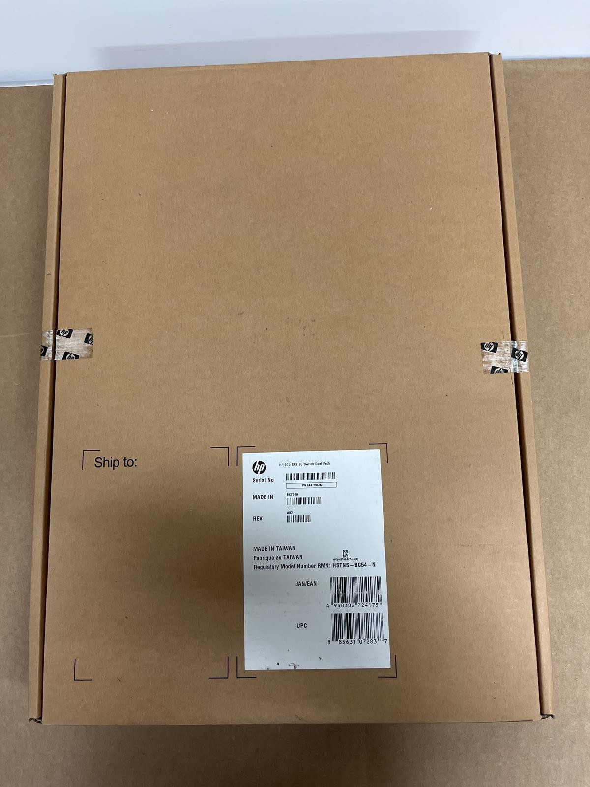HP BK764A 6GB SAS BL SWITCH MODULES, PACK OF 2