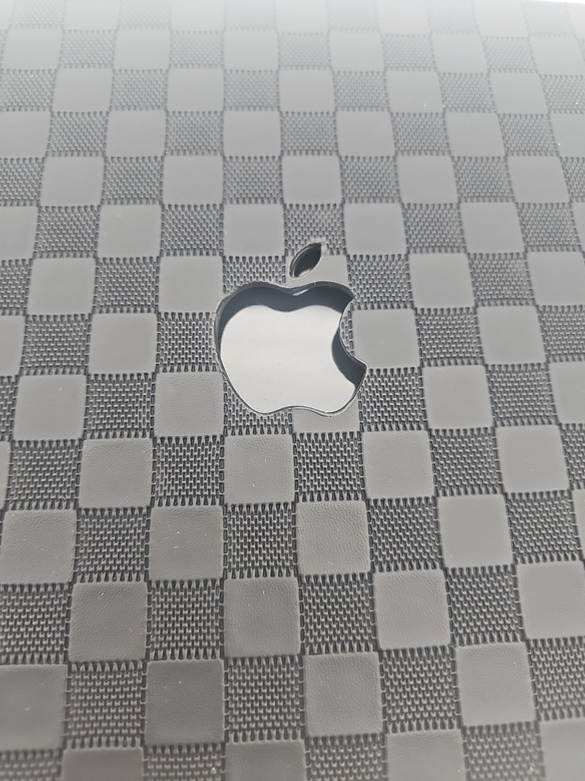 Mint BYCeKe Black Checkered Hard Shell Case Cover for MacBook Pro 16-Inch 
