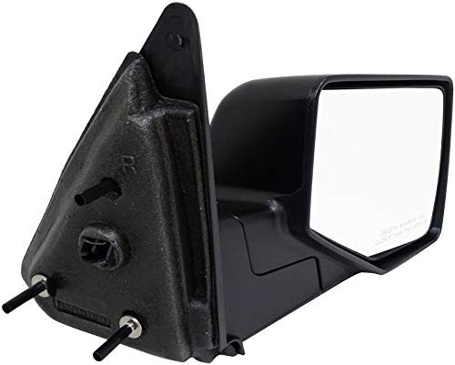  955-837 Passenger Side Manual Door Mirror - Folding Compatible with Select 