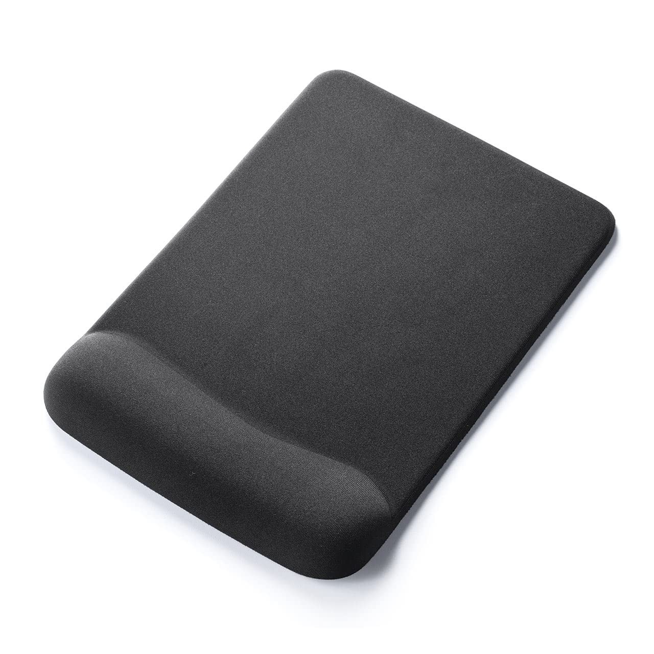 Mousepad with Wrist Rest and Gel Cushion, A4 Size, Black, 200-MPD029BK