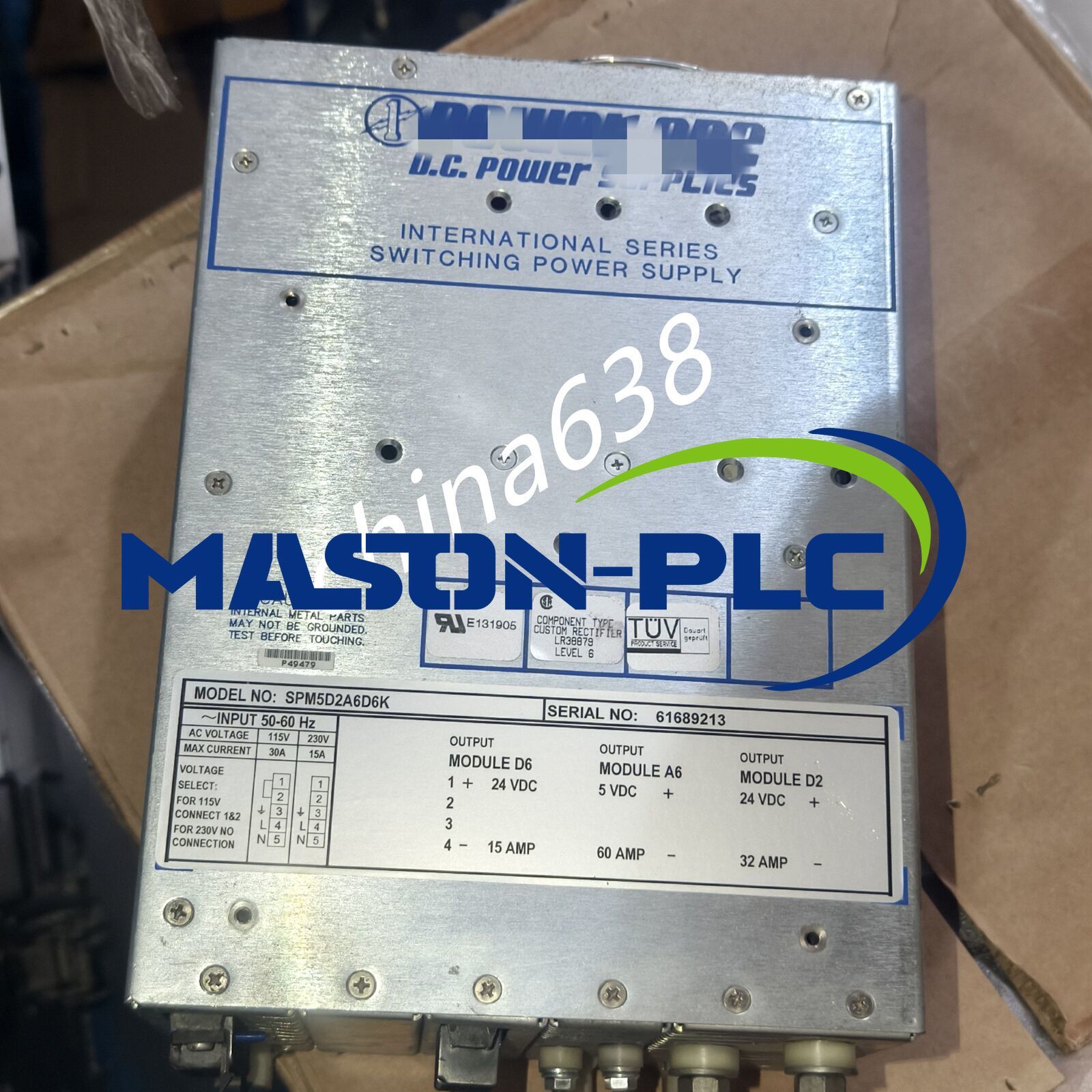 1PCS for used SPM5D2A6D6K FedEx or DHL