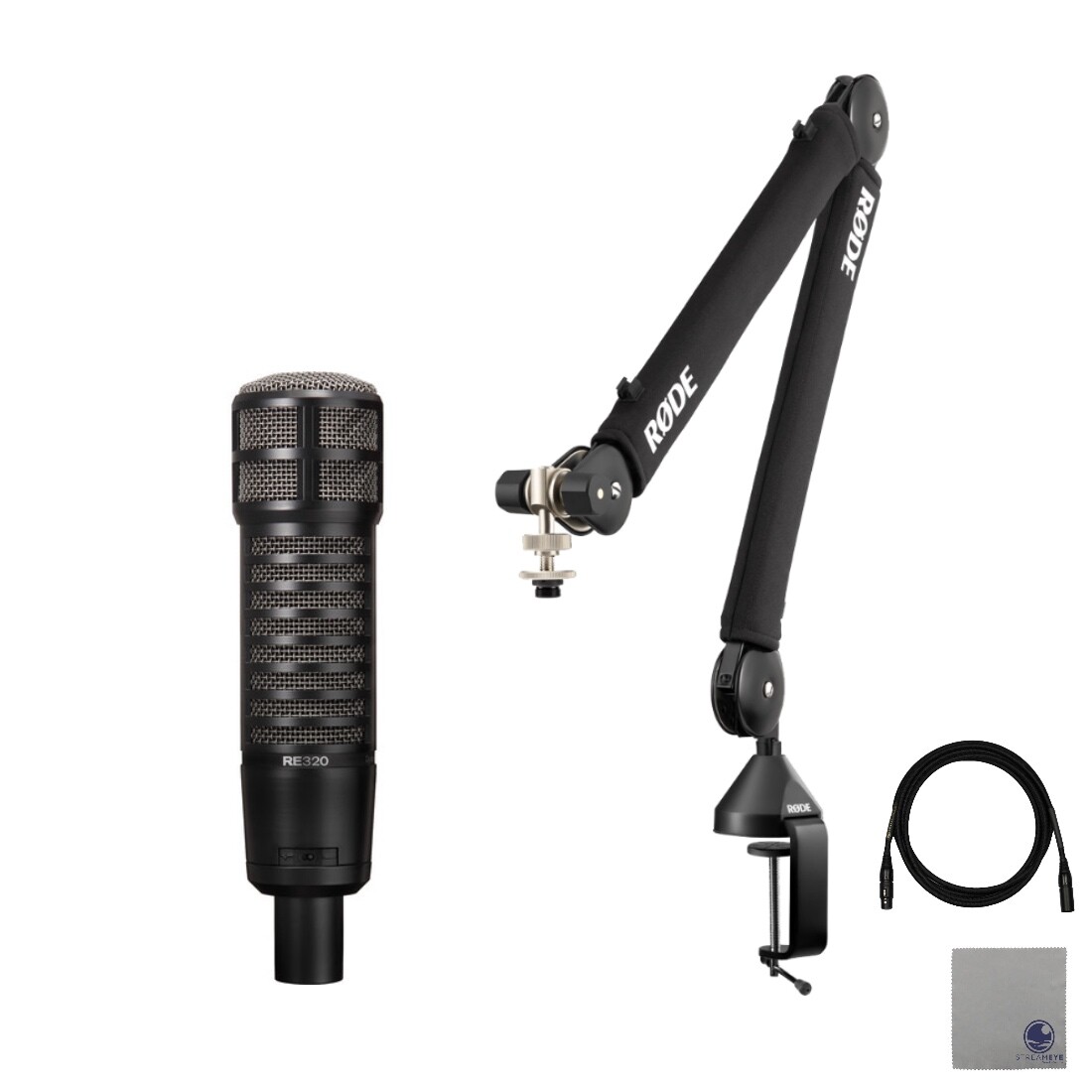 Rode PSA1 plus Pro Studio Boomarm with Electro-Voice RE320