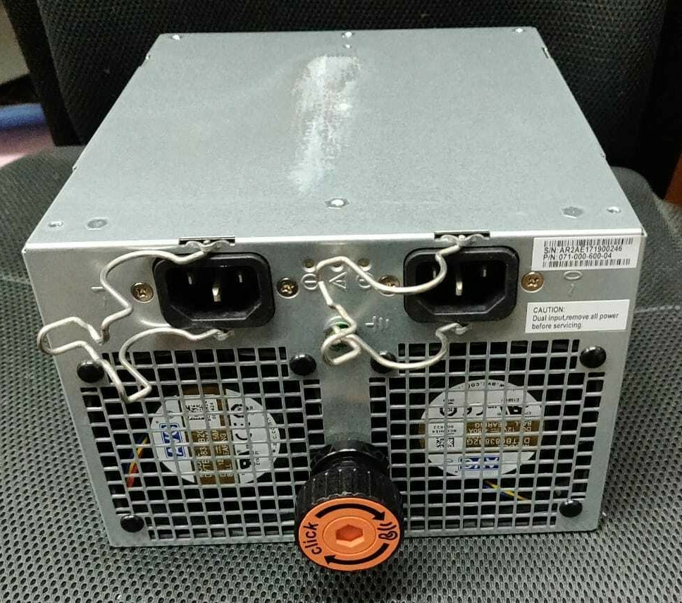 EMC 071-000-600-04 1100W AC Power Supply