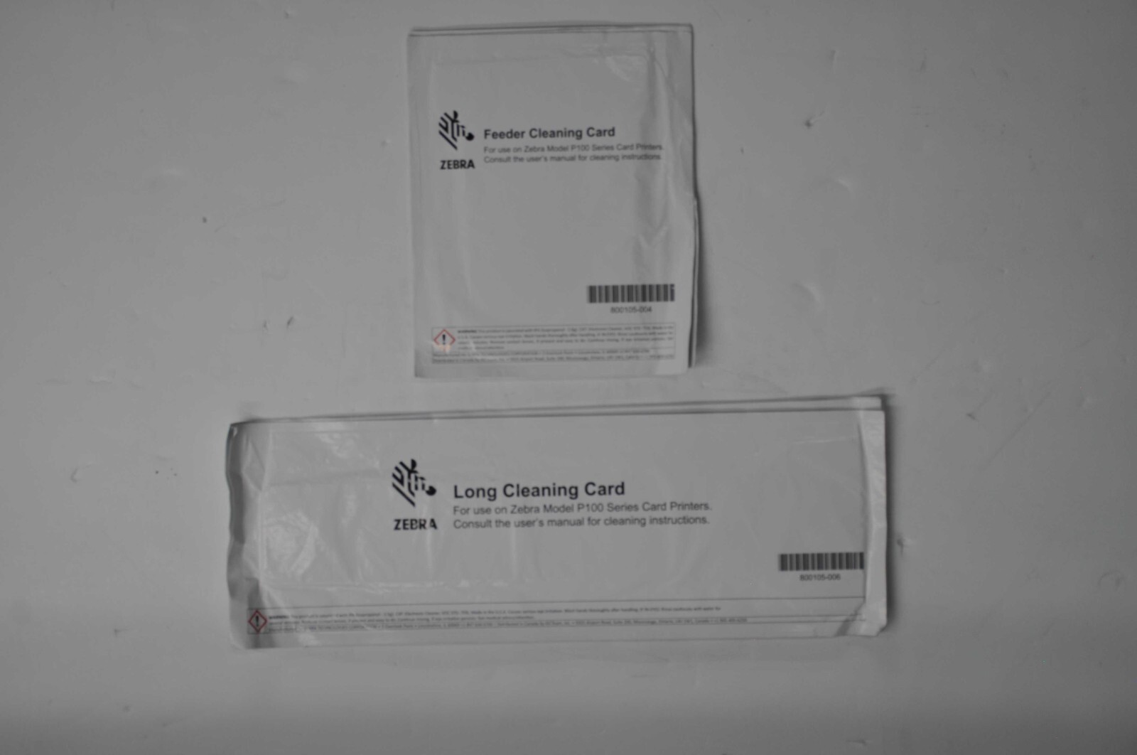 Zebra Cleaning Kit - Cleaning Cards (4 Pcs) 105912G-912