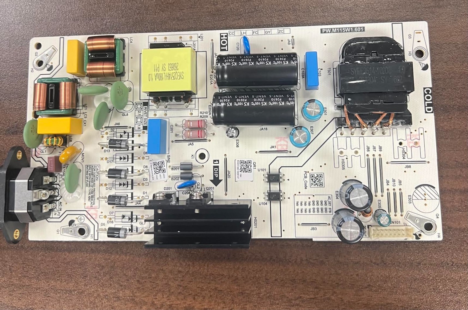 ASUS ROG Strix XG27UCDMS Power Supply Board PW.M115W1.601