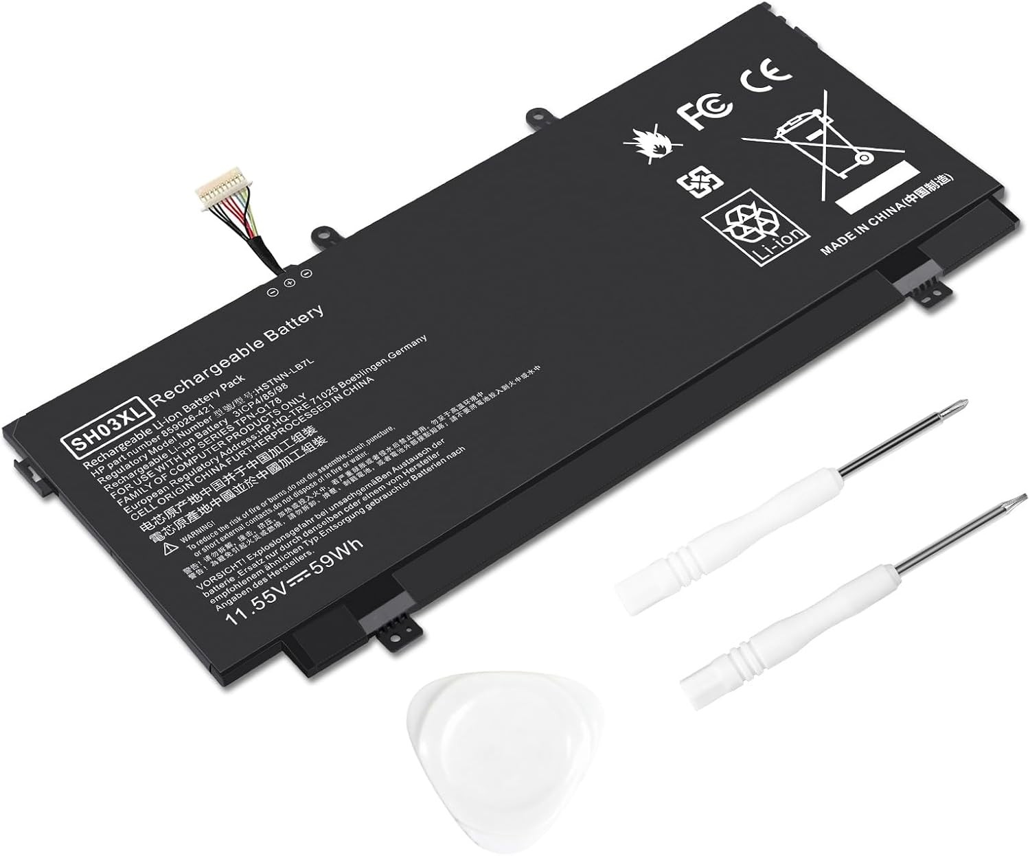 TREE.NB Spare Battery for HP Hp Spectre x360 Spectre x360 13 w023dx Spectre