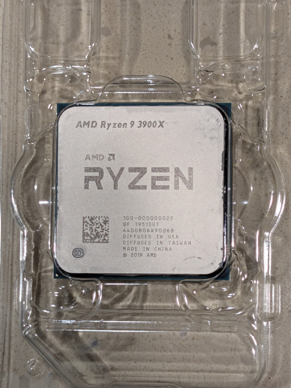 AMD Ryzen 9 3900X 12-Core 3.8GHz Socket AM4 CPU Processor, From Working System 