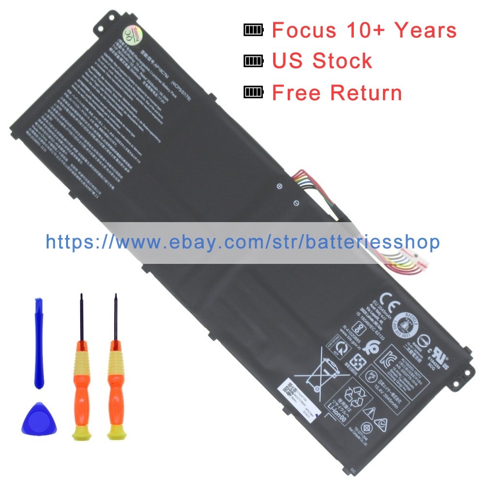 Genuine AP18C7M battery for Acer Swift 5 SF514-54GT SP513-54N-546V SF313-52