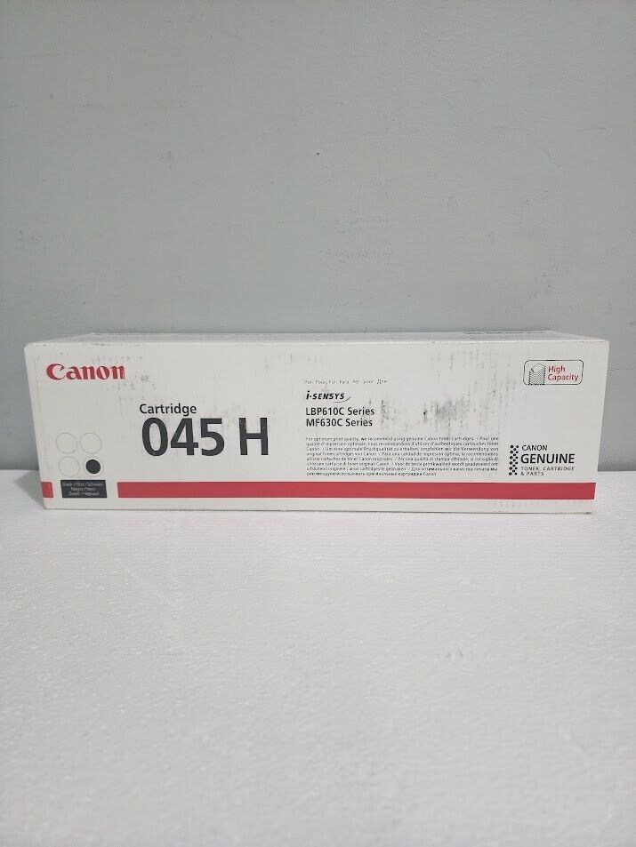Canon 045 H Black High Yield Toner Cartridge 1246C002