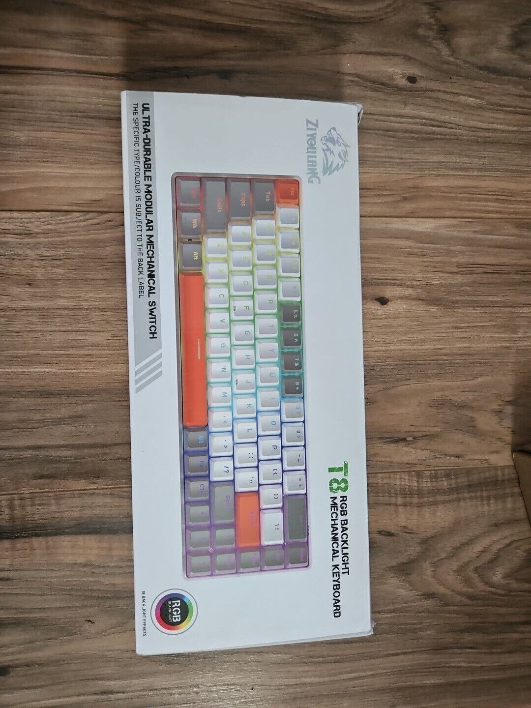 Ziyou Lang T8 RGB Backlight Mechanical Keyboard