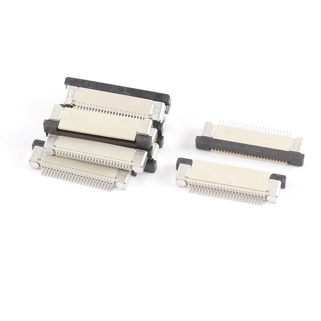 10Pcs Bottom Connect 24Pin 0.5mm Pitch FFC FPC Ribbon Sockets Connector