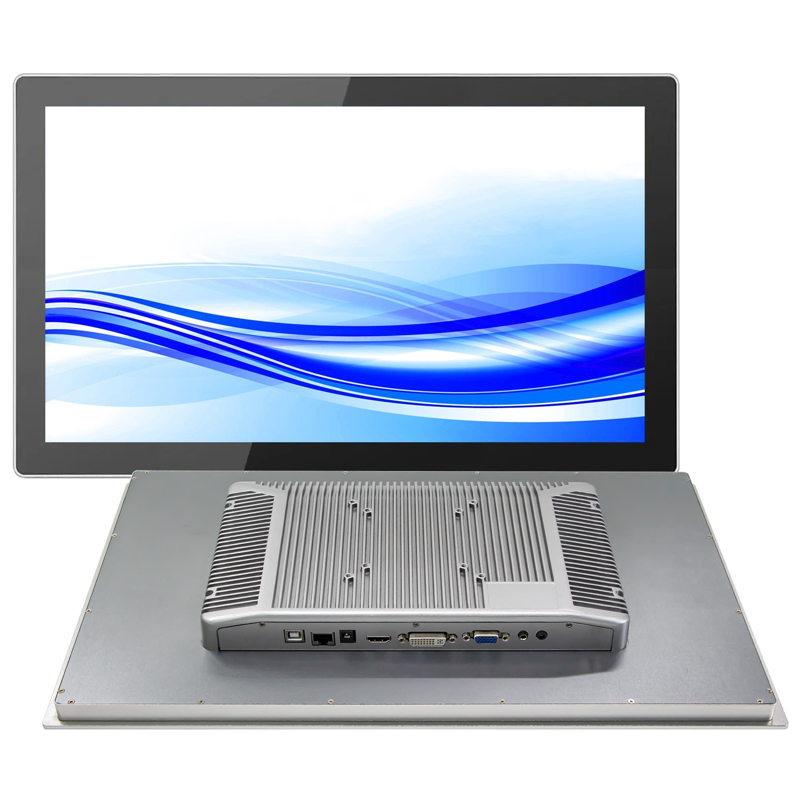 GreenTouch 21.5 Inch 10-Point Capacitive Touch Screen Monito-HDMI/VGA/DVI Port