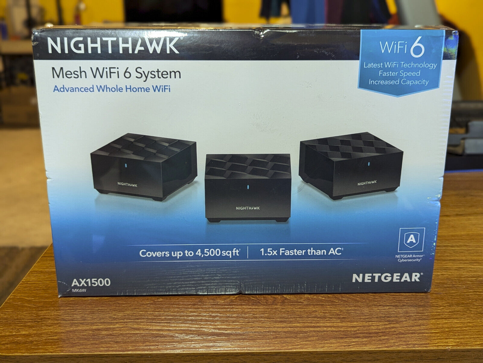 NEW - NETGEAR Nighthawk Wi-Fi 6 System - Pack of 3