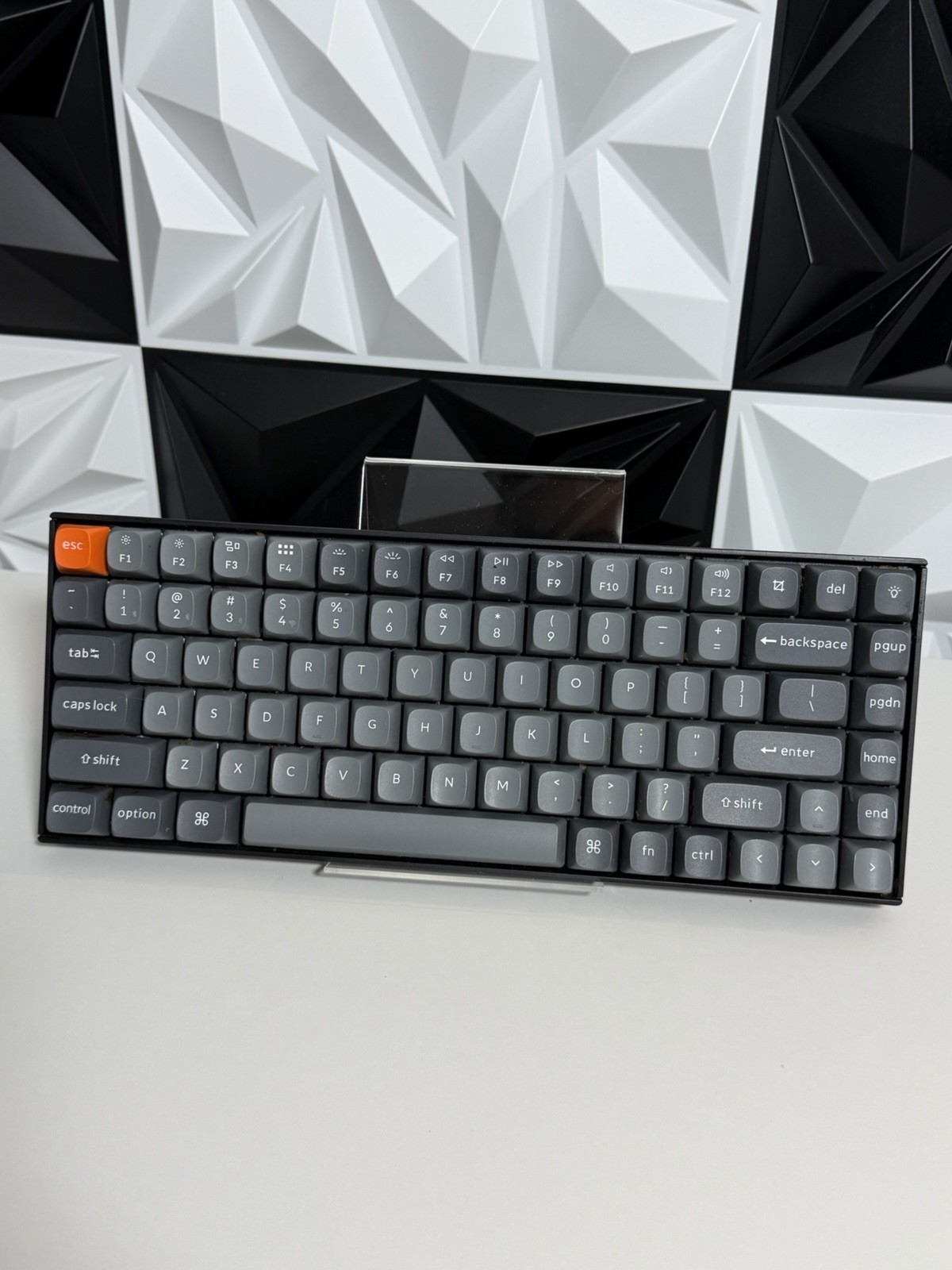 Keychron K2 Max Wireless Mechanical Keyboard Orange/Grey
