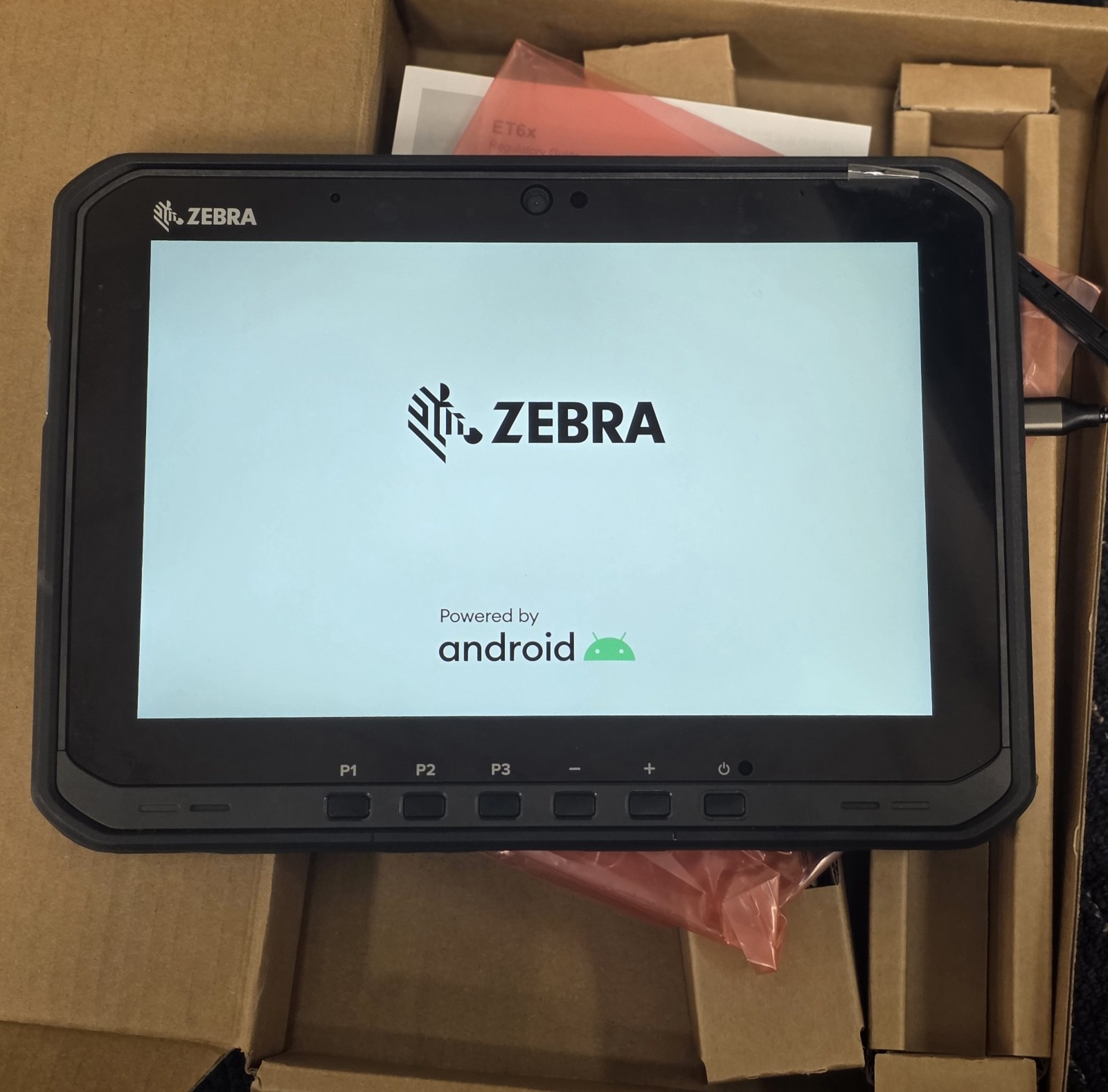 Unlocked,Zebra ET65 Rugged Tablet, Andriod 14, dual 5G WWAN, 8gb Ram, 128gb SSD,