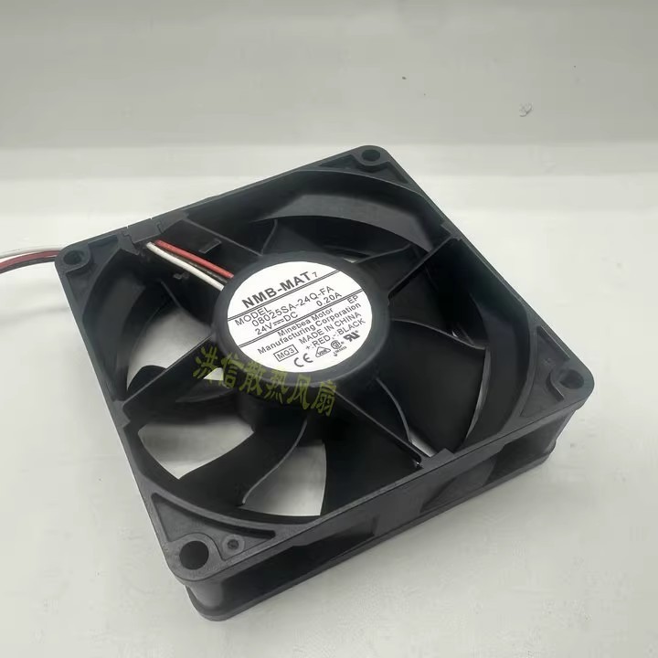 NMB 08025SA- 24Q-FA 8025 DC24V 0.20A 8CM 3-Wire Inverter Cooling Fan