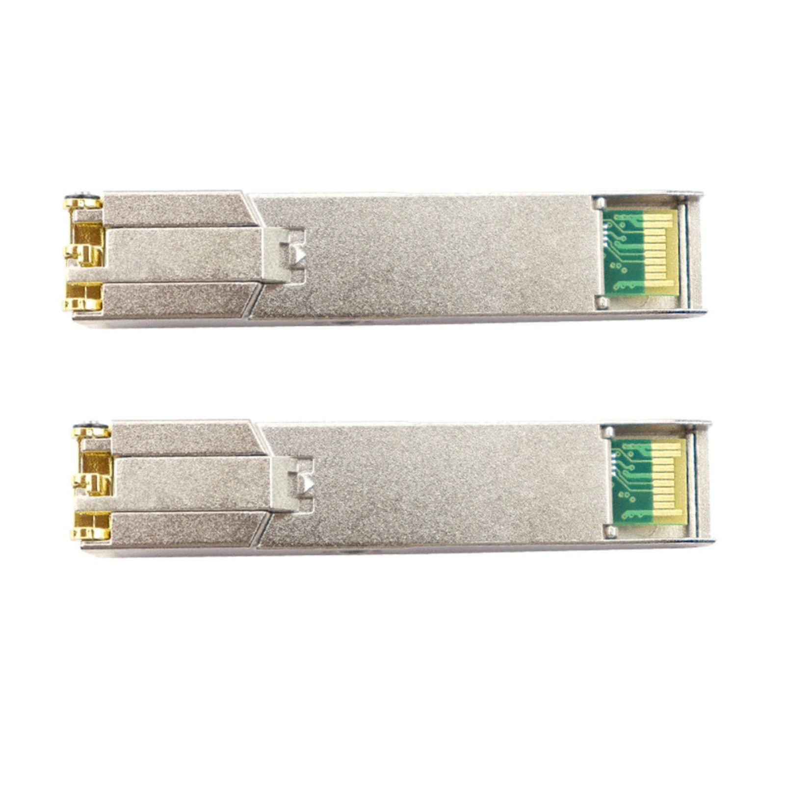 2Pcs 1000BASE-T Gigabit SFP to RJ45 Copper Ethernet Modular Transceiver A