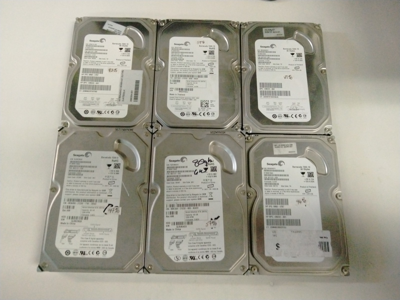 Seagate Barracuda 7200.X 80GB Internal 7200RPM 3.5" HDD