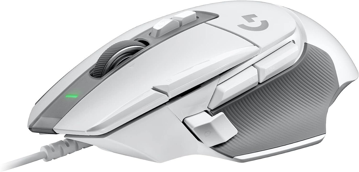 Logitech G502 X Wired Gaming Mouse - hybrid optical-mechanical primary switches