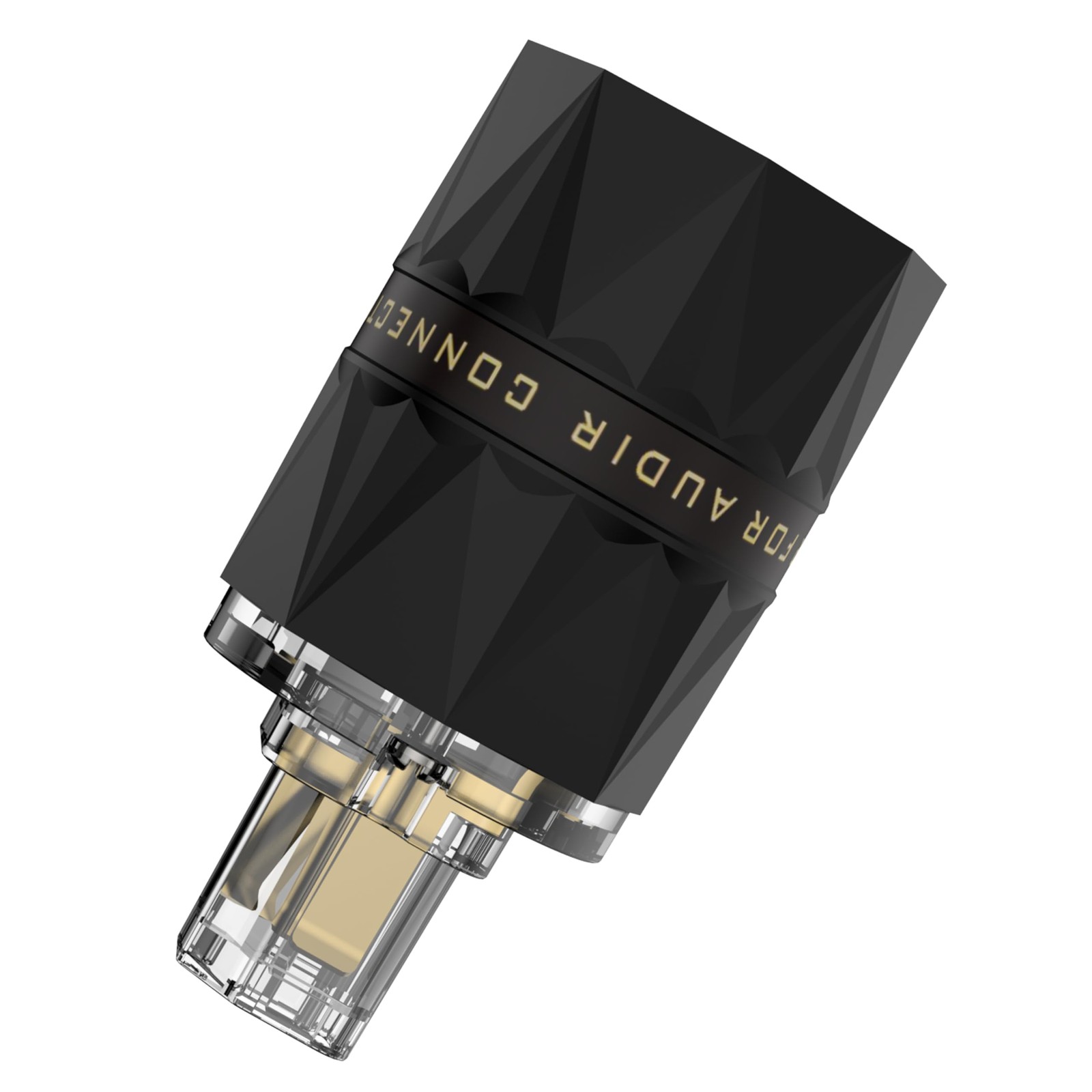 Viborg HiFi Power Connector VF503G Gold-Plated Pure Copper Non-Magnetic