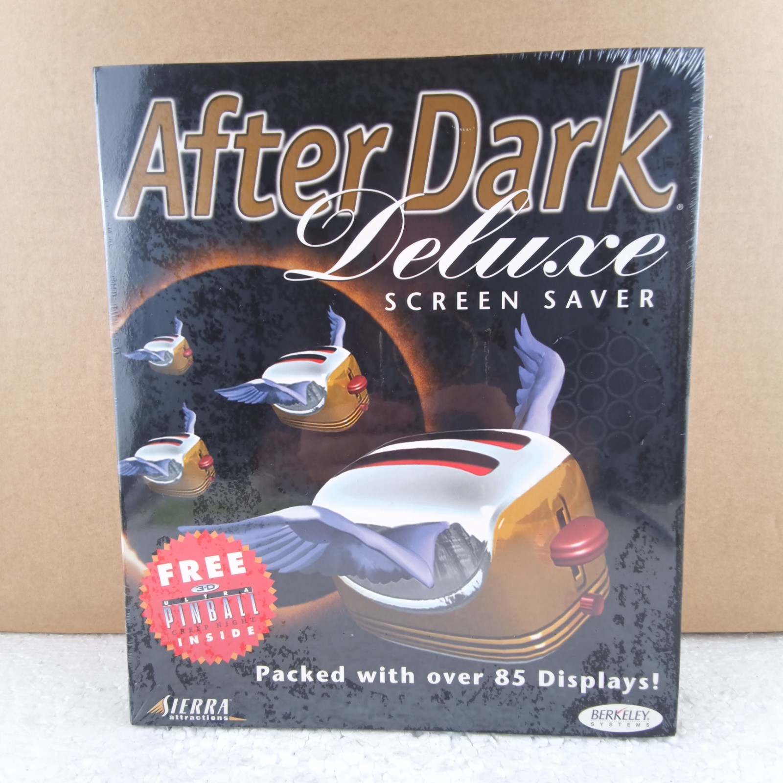 After Dark Deluxe Screen Saver Win95/Mac CD-ROM Berkeley Systems Factory Sealed