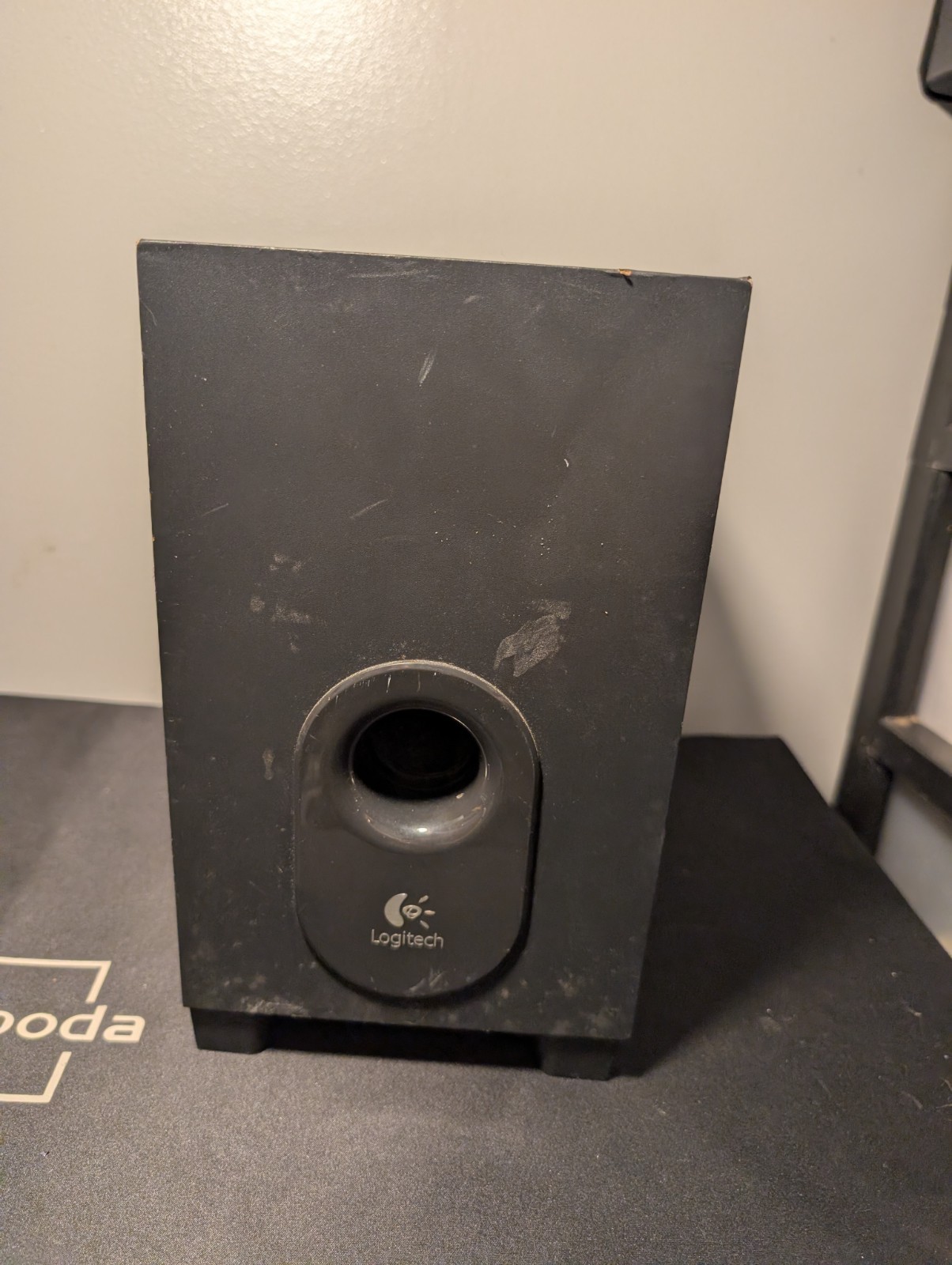 Logitech X-540 Subwoofer Wired Remote Multimedia Computer M/N S-0223A Sub