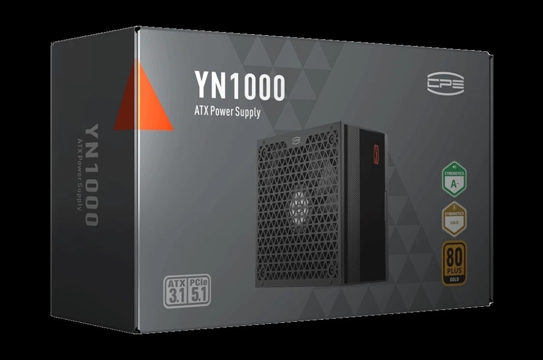 PCCOOLER P5-YN1000-G1FFBK1-US 1000W Gold Modular ATX 3.1 Power Supply