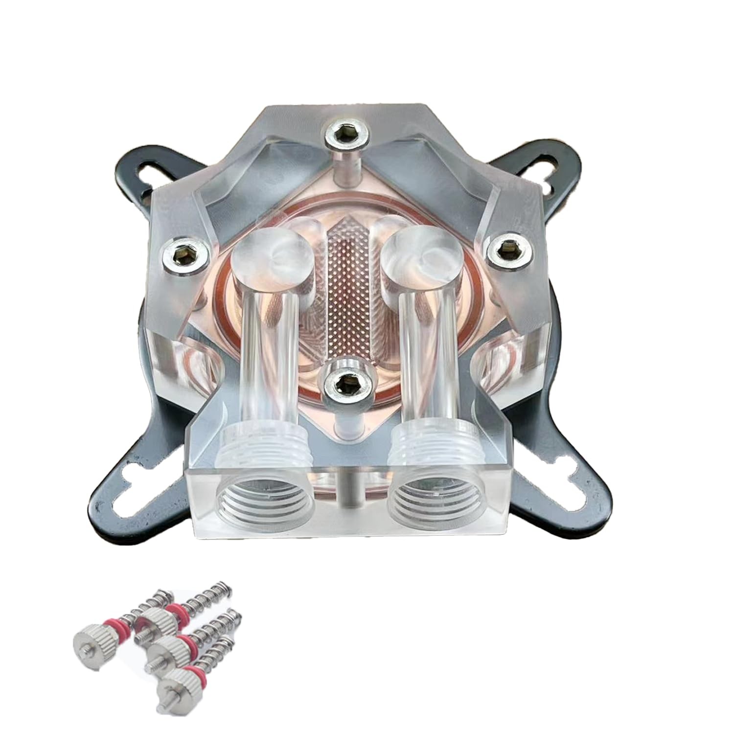 Graphics Card Water Cooling Block GPU Universal 43-63mm... 