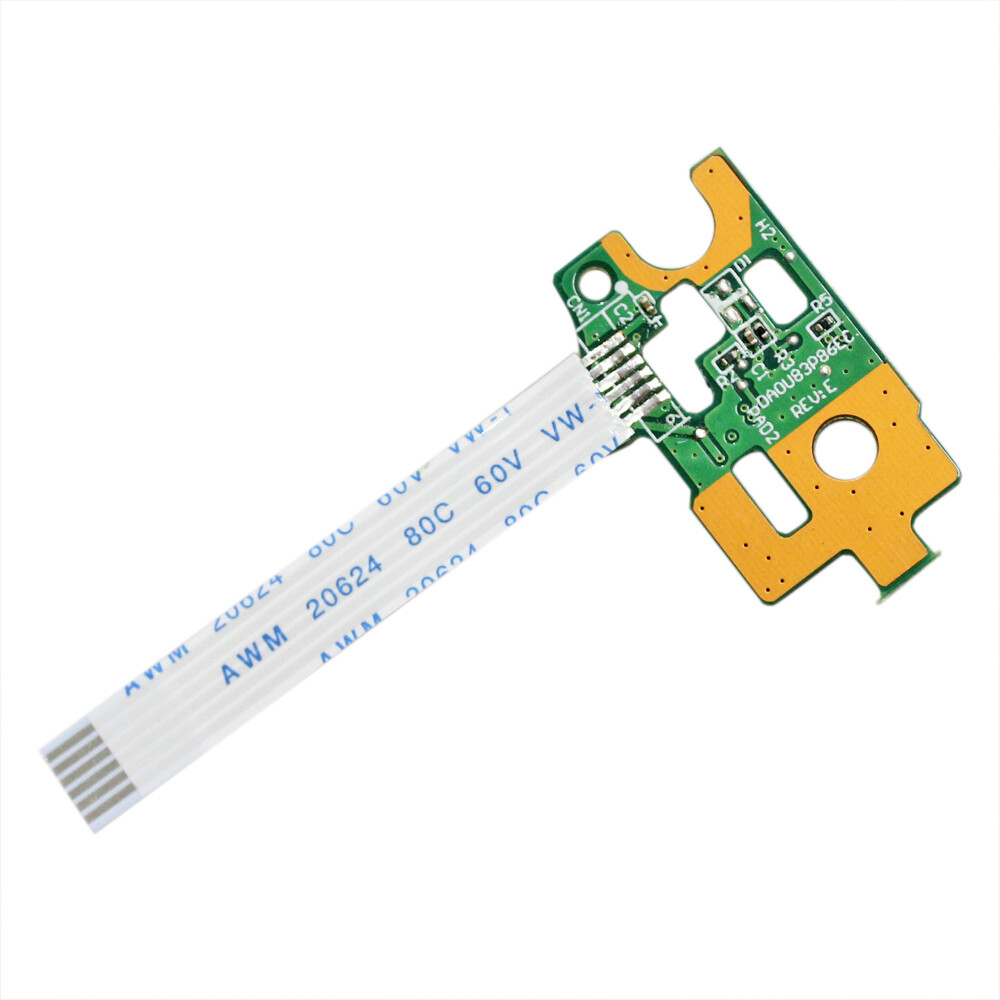 Power Button Board with Cable For HP 15-f009wm 15-f010dx 15-f010wm 15-f011nr TB