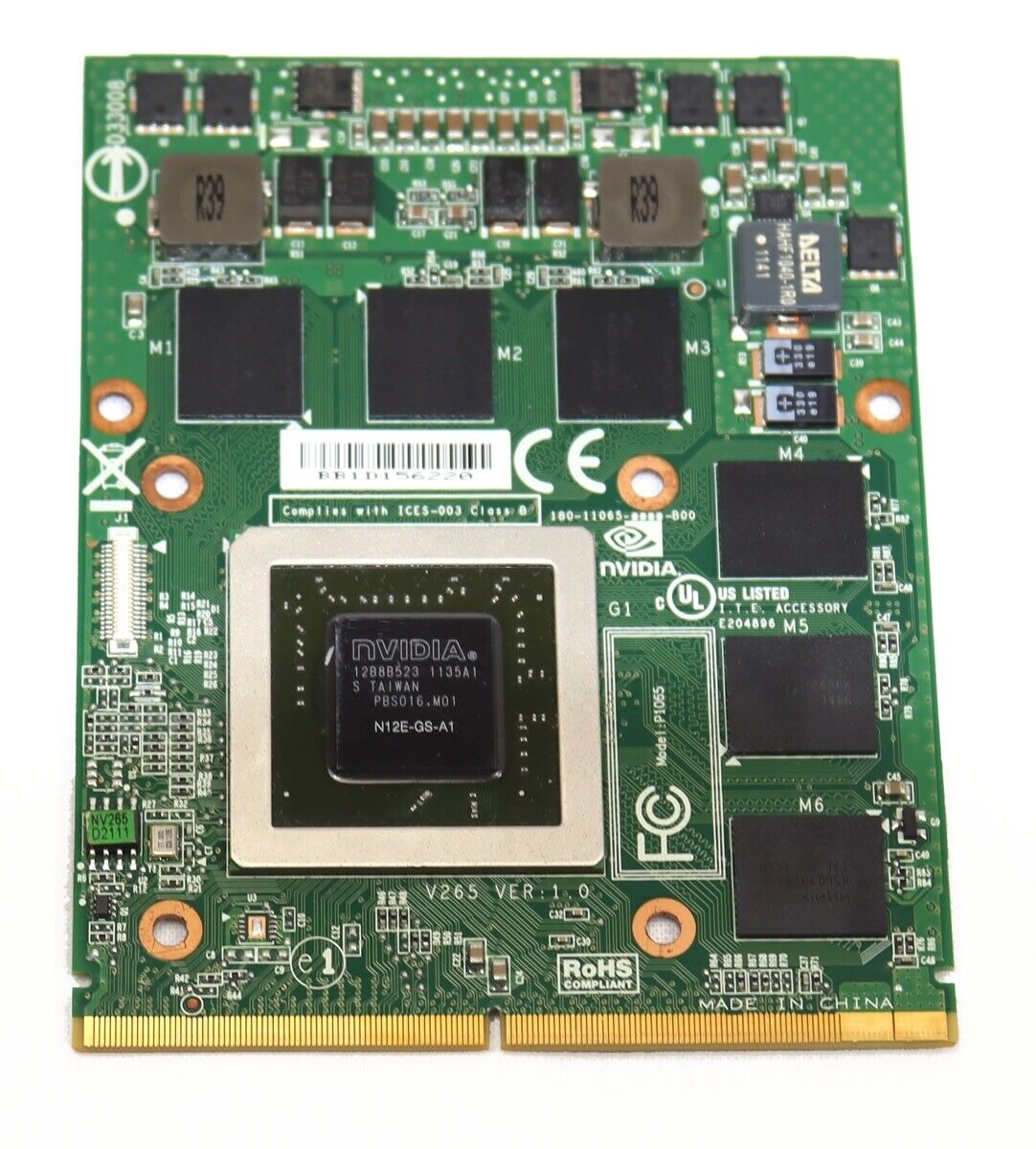 NEW Dell YT99J Nvidia GTX 560M Alienware M17x R3 M18x 1.5GB GDDR5 GPU