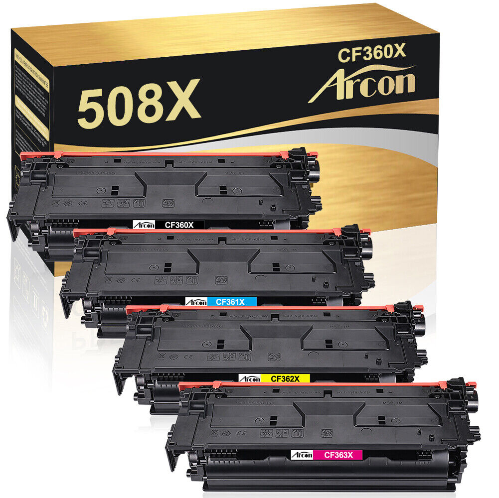 4x Toner Cartridge compatible with HP CF360X LaserJet M552dn M553dn M553n M553x