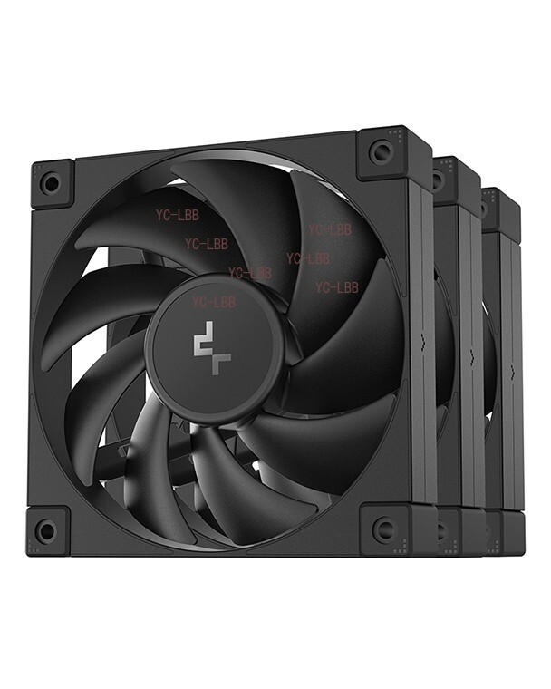 DeepCool FD12 Black 3 IN 1 Performance 120mm Case Fan