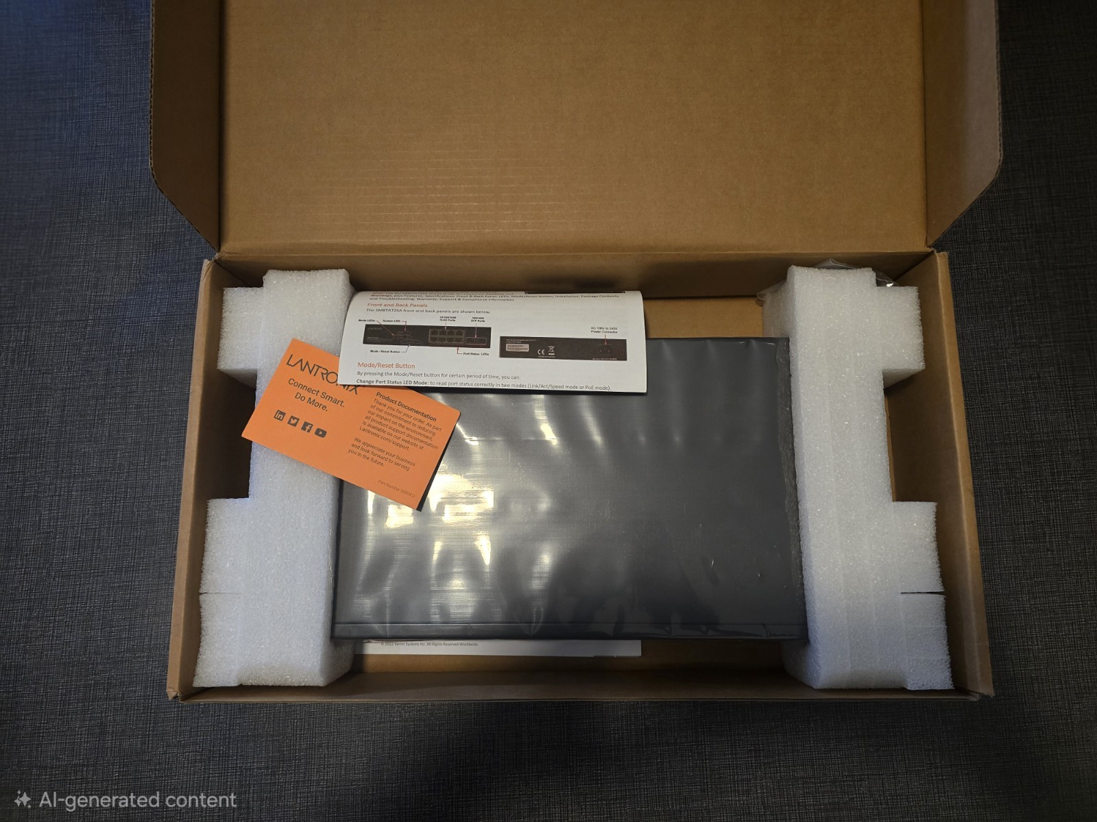 NEW IN BOX - LATRONIX SM16TAT2SA-VT VERINT EVR-SW-18POE+