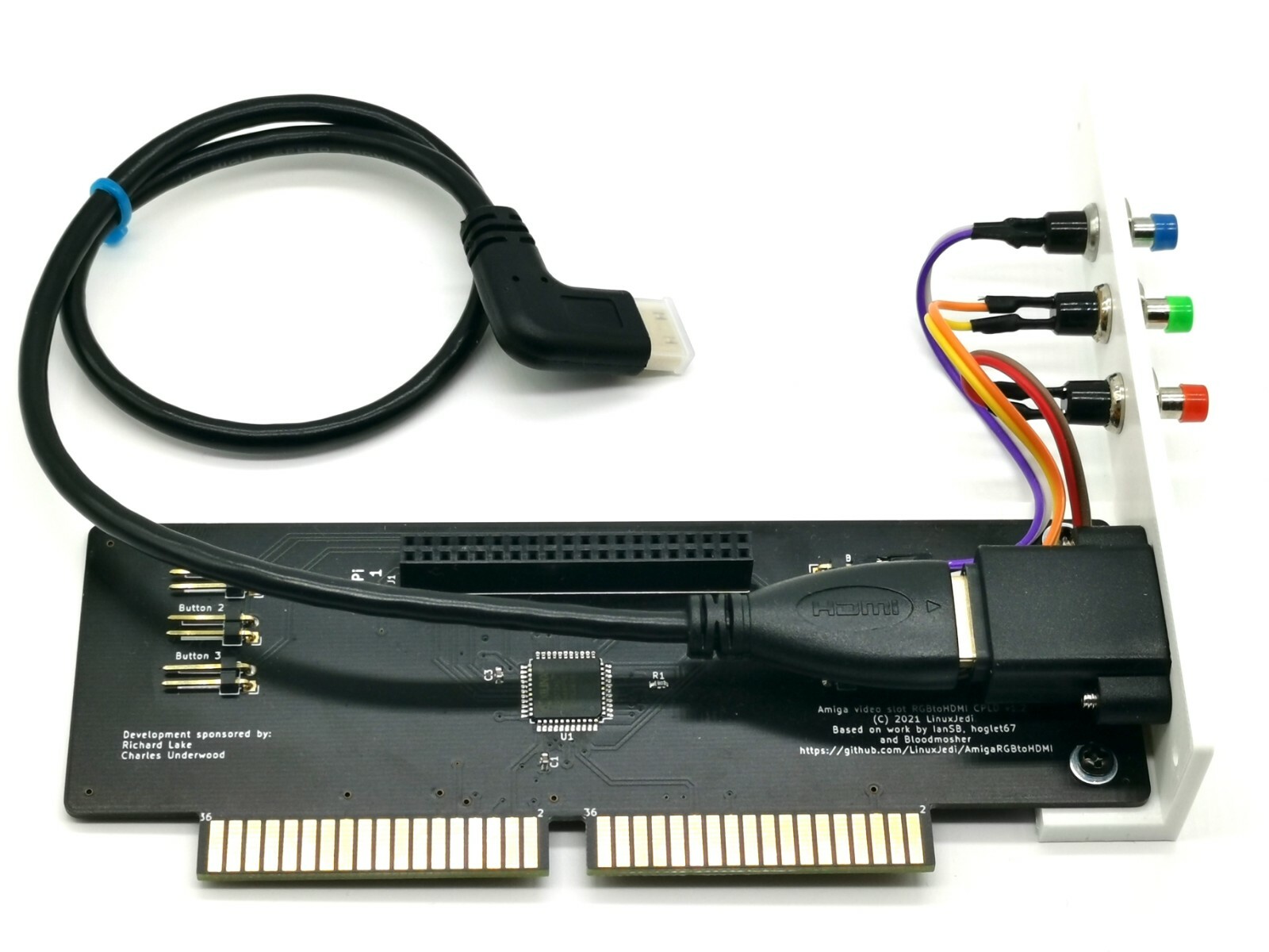 AMIGA 2000 RGBTOHDMI ADAPTER RGB2HDMI DX HDMI