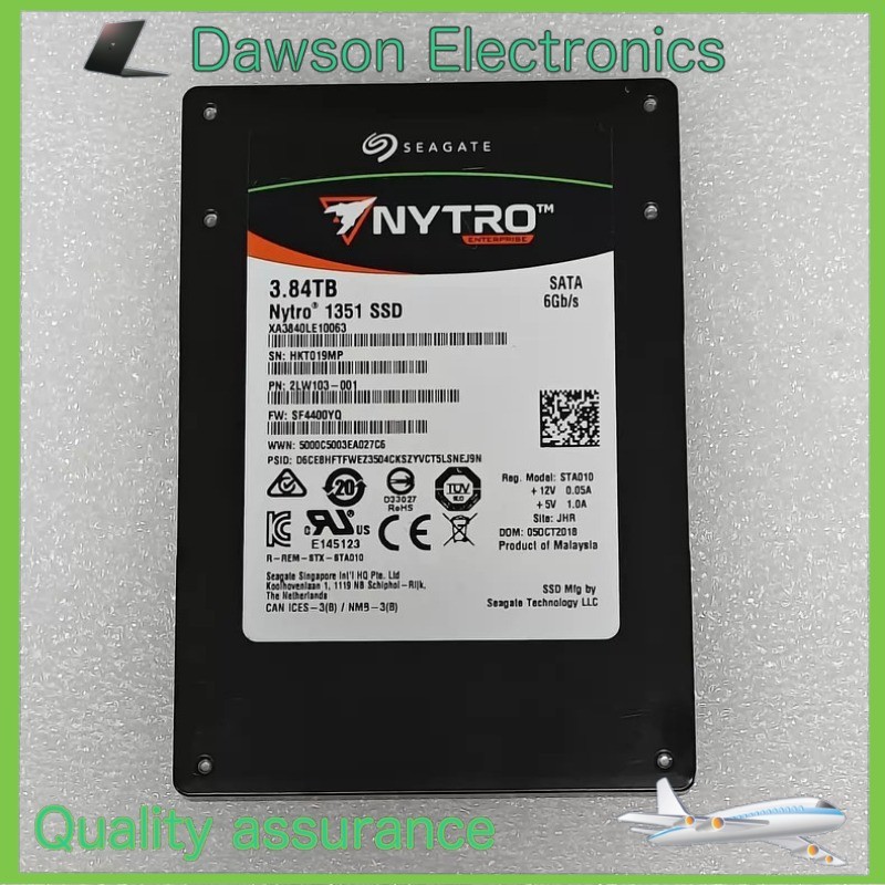 Used Seagate Nytro 1351 3.84TB SATA 6Gb/s 2.5" Internal SSD XA3840LE10063
