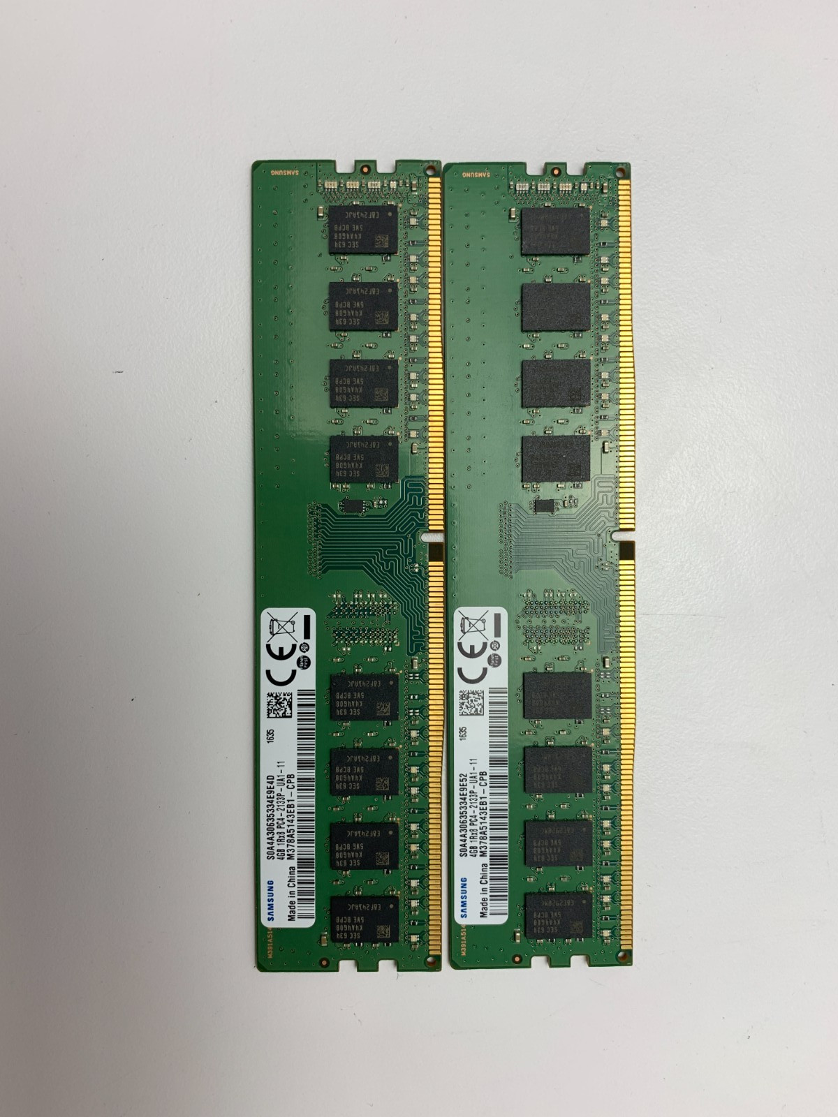 SAMSUNG  2X4GB DDR4  2133MHz RAM