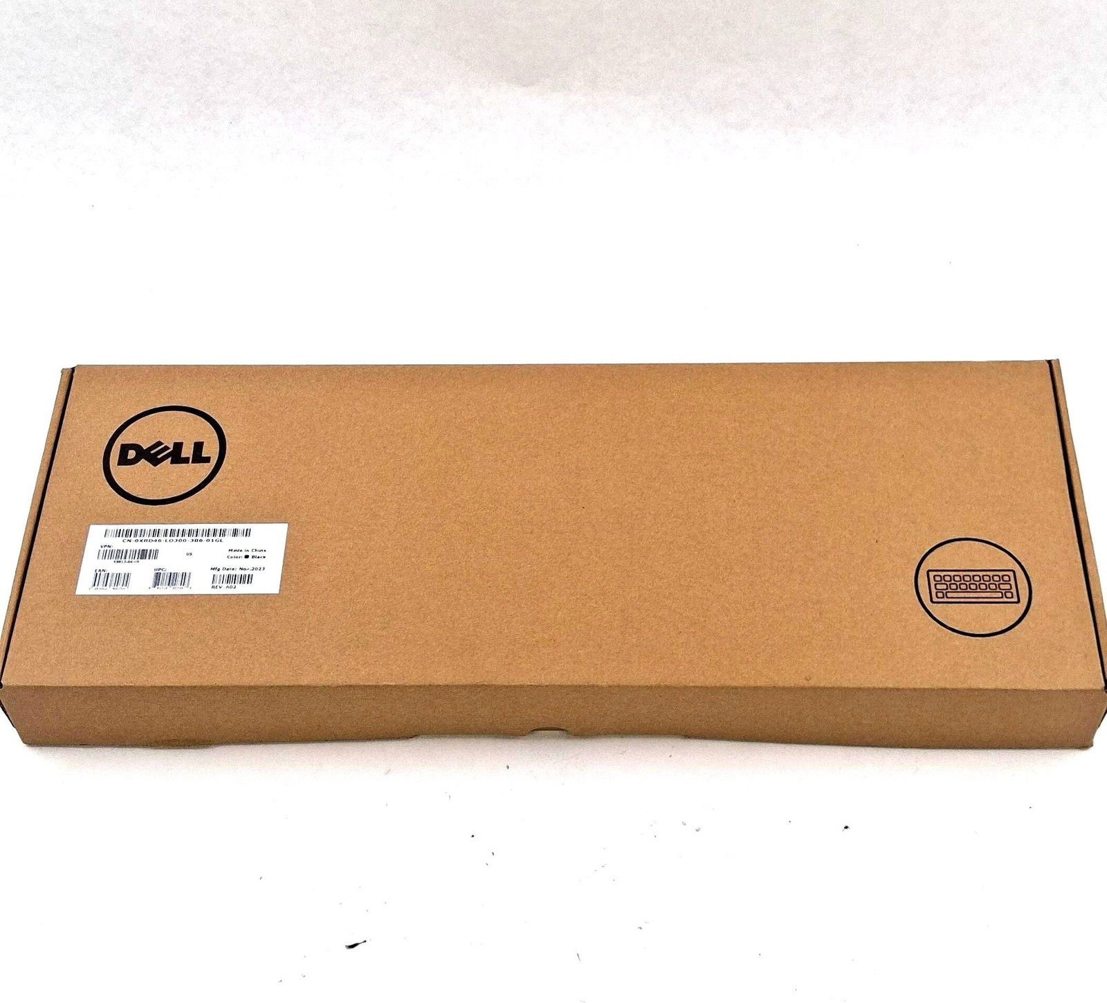 Dell KB813-BK-US USB Wired Smart Card Keyboard Black QWERTY Desktop PC Windows