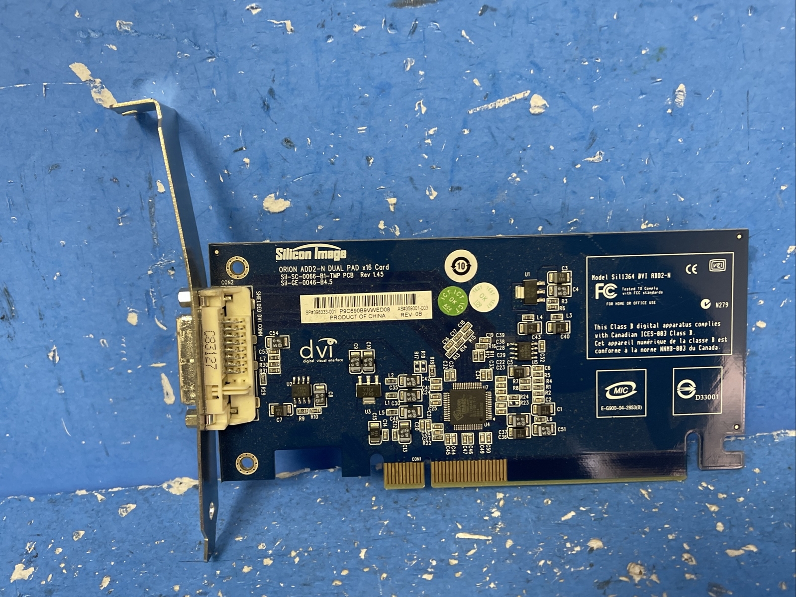 Silicon Image Sil1364 DVI ADD2-N Card 359301-003 398333-001