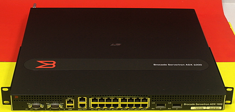 Brocade ServerIron ADX 1000 SI-1016-2-SSL With SSL Module and Dual RPS9 SI1000
