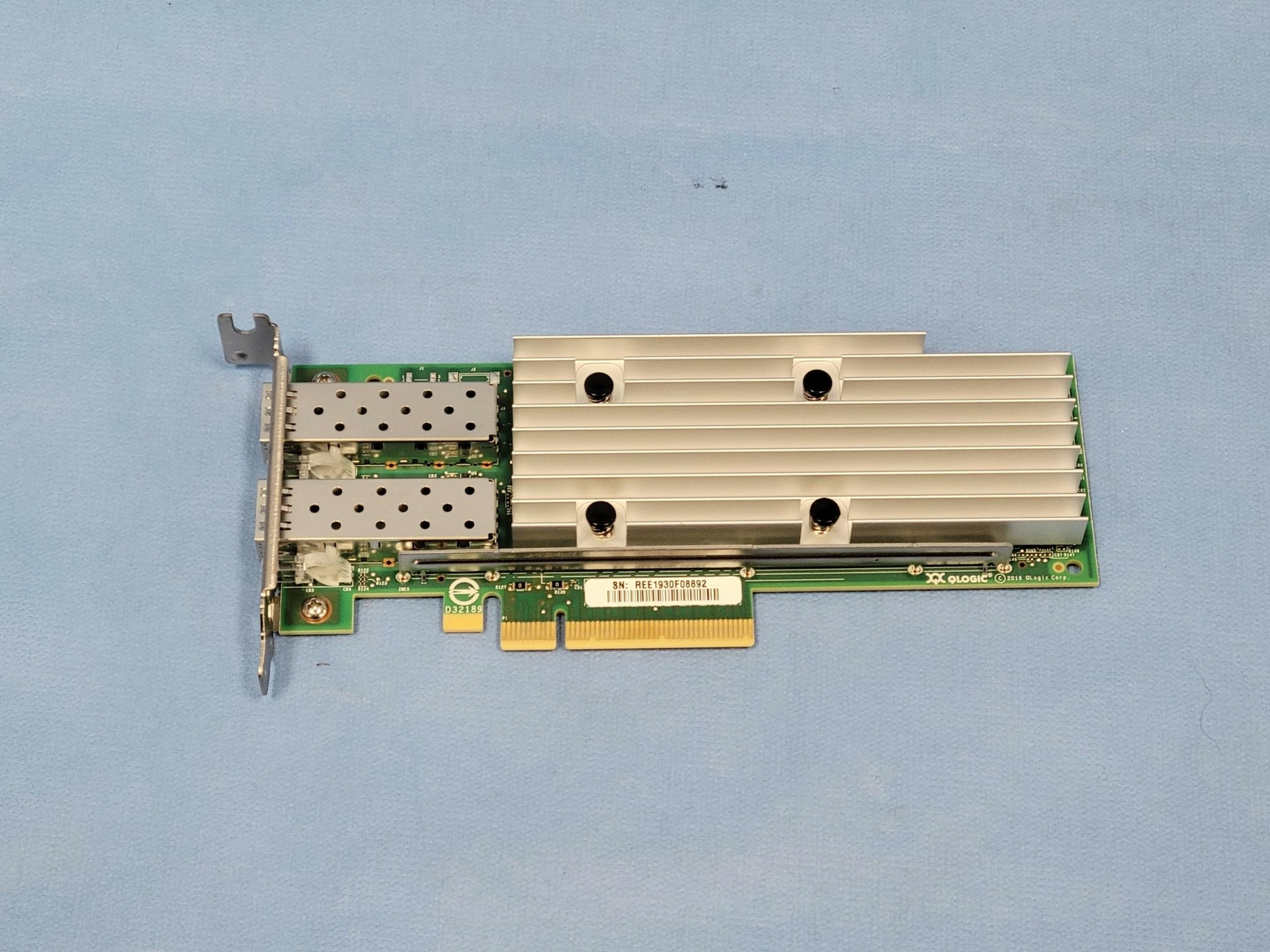 New Pull QLOGIC Dual-Port 10G SFP+ PCIe Low Profile Network Adapter QL41132HLCU