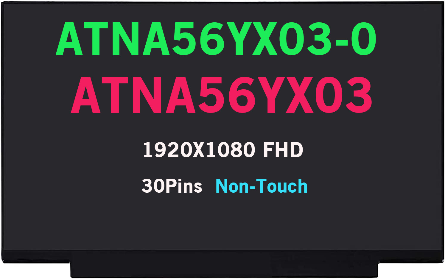 15.6''OLED LCD Screen ATNA56YX03-0 For ASUS M3500 M6500 K3500 X1505 AMOLED 1080P