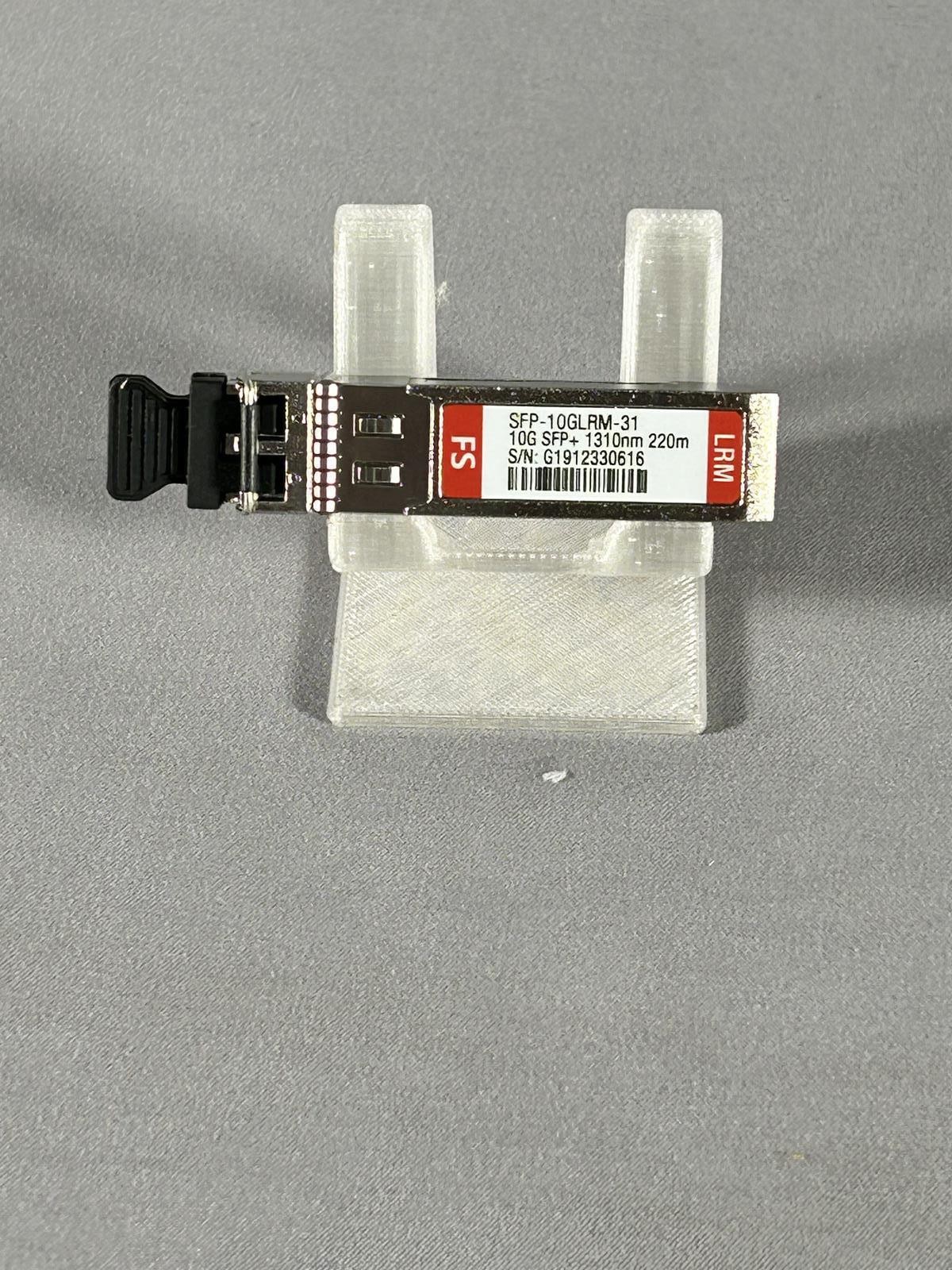 FS SFP-10GLRM-31 10GBASE-LRM SFP+ Transceiver | 1310nm MMF 220m | USED – GRADE A