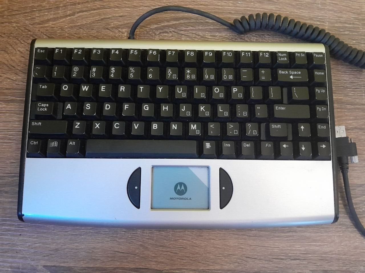 Motorola MW800 Rugged USB Mechanical Keyboard - Tested Works - RD49-1