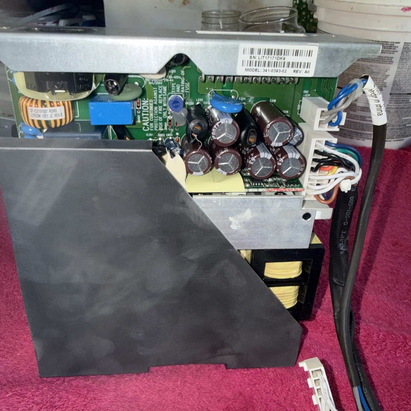 Cisco 341-0393-02 750W Power Supply for Catalyst 2960S, WS-C2960S-24FPS-L. #S-30