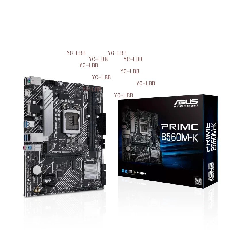 ASUS PRIME B560M-K Intel B560 DDR4 LGA 1200 Micro ATX Motherboard