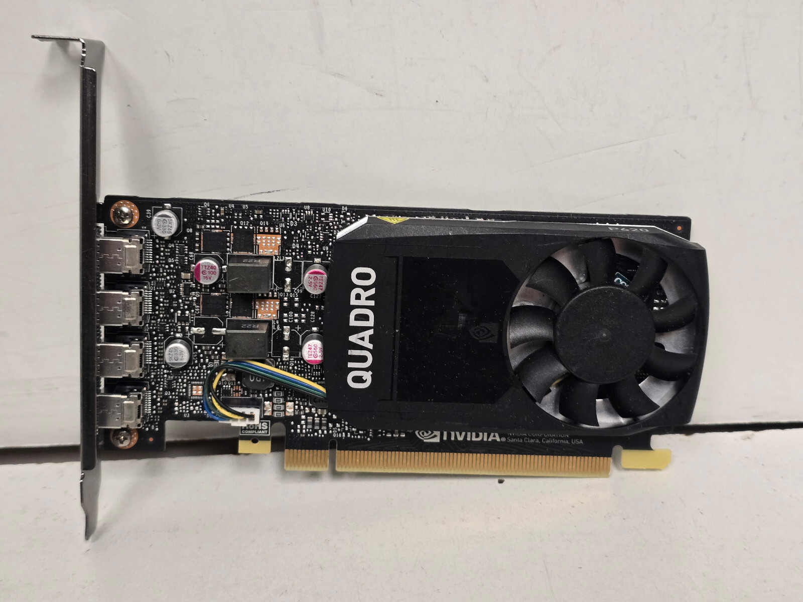 HP/Nvidia Quatro Video Card Quad Mini-Display Port (L11436-002/L85877-001)