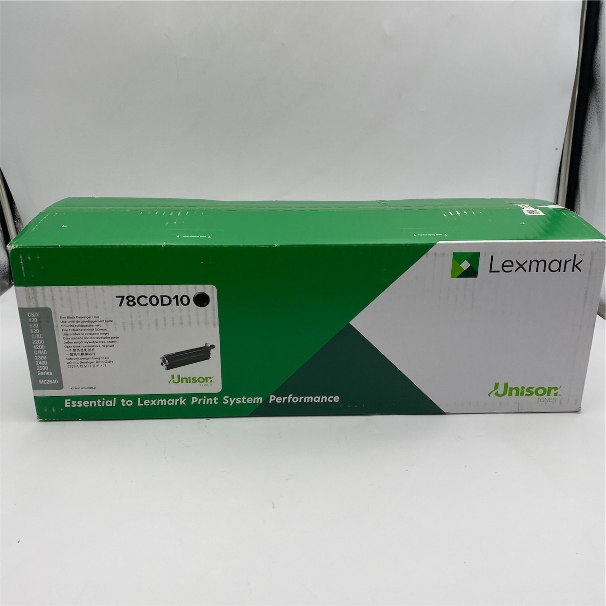 Lexmark 78C0D10 Black Developer Unit 78C0D10